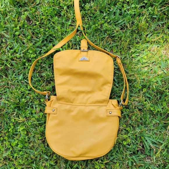 Roxy - yellow leather purse - Picture 5 of 6